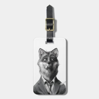 Étiquette À Bagage Étiquette de bagage de Fox