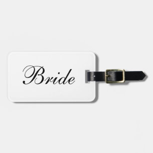 Étiquette À Bagage Étiquette de bagage de "jeune mariée"