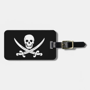 Étiquette À Bagage Étiquette de Bagage de jolly roger de drapeau de