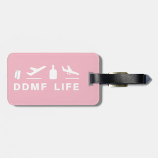 Étiquette À Bagage Étiquette de bagage de la vie de DDMF
