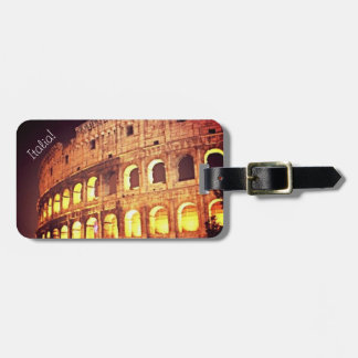 Étiquette À Bagage Étiquette de bagage de l'Italie - Rome