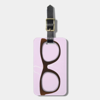 Étiquette À Bagage Étiquette de bagage de lunettes