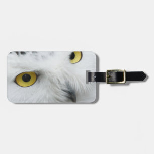 Étiquette À Bagage Étiquette de bagage de photo de hibou de Milou