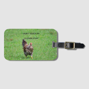 Étiquette À Bagage Étiquette de bagage de poulet