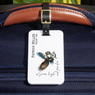 Étiquette À Bagage Étiquette de bagage de rang d'aigle Personnalisé