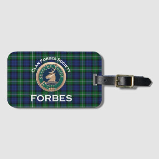 Étiquette À Bagage Étiquette de bagage de société de Forbes de clan