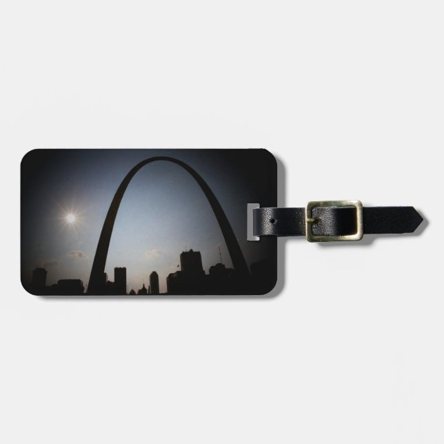 Étiquette À Bagage Étiquette de bagage de St Louis (Devant horizontal)