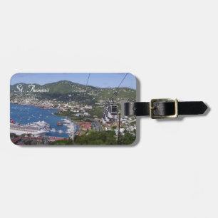 Étiquette À Bagage Étiquette de bagage de St Thomas