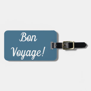 Étiquette À Bagage Étiquette de bagage de voyage de fève
