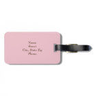 Étiquette de bagage d'impression de cactus