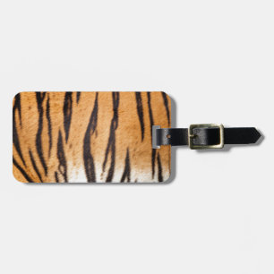 Étiquette À Bagage Étiquette de bagage d'impression de tigre