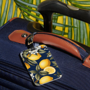 Étiquette À Bagage Étiquette de bagage européenne - Citrons italiens