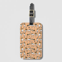 Étiquette de bagage Jack Russell