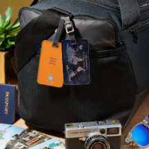 Étiquette de bagage personnalisable