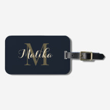 Étiquette de bagage personnalisée en acrylique Nav