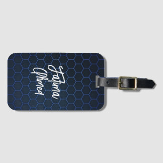 Étiquette À Bagage Étiquette de bagage personnalisée typographie tend