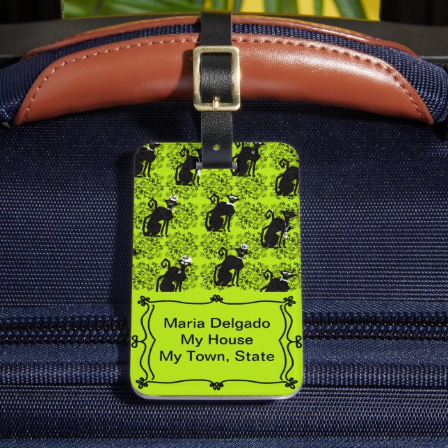 Étiquette À Bagage Étiquette de bagage pour chats professionnels (Insitu Rectoal 2)