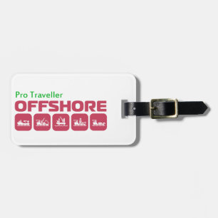 Étiquette À Bagage Étiquette de bagage pour les professionnels en mer
