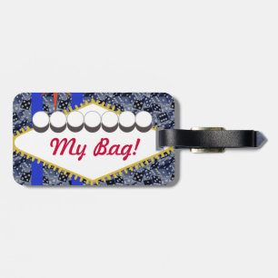 Étiquette À Bagage Étiquette de bagages faite sur commande de Las