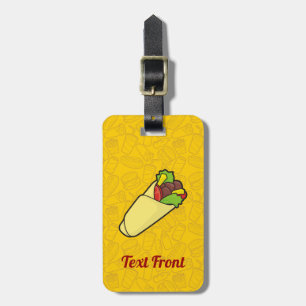 Étiquette À Bagage Étiquette de bagages pour sandwich Tortilla