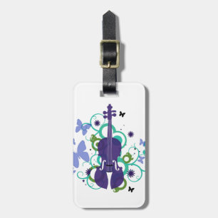 Étiquette À Bagage Étiquette de Cadeau-Bagage de violon