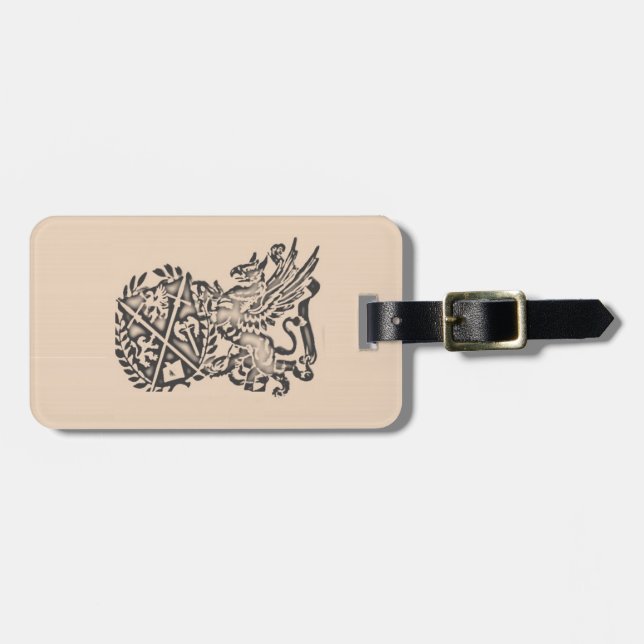 Étiquette À Bagage Étiquette de MFFG (Devant horizontal)