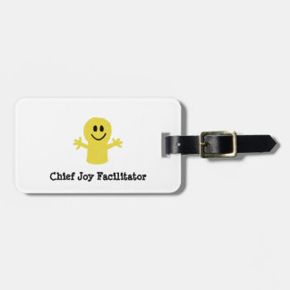 Étiquette À Bagage Étiquette en chef de bagage de facilitateur de