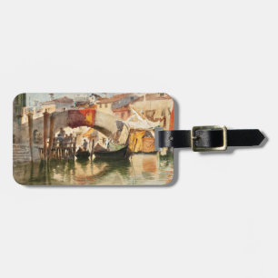 Étiquette À Bagage Étiquette faite sur commande de bagage de Venise