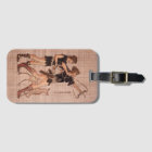 Étiquette grecque de bagage d'Artemis de déesse