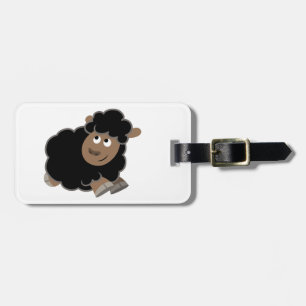 Étiquette À Bagage Étiquette Mignonne Cartoon Sheep Luggage