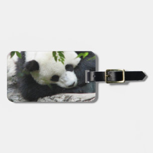 Étiquette À Bagage Étiquette mignonne de bagage de panda