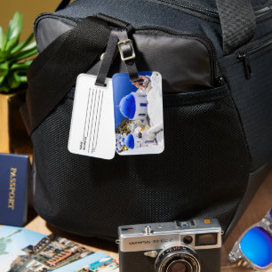 Étiquette À Bagage Étiquette paysage dans Oia Luggage