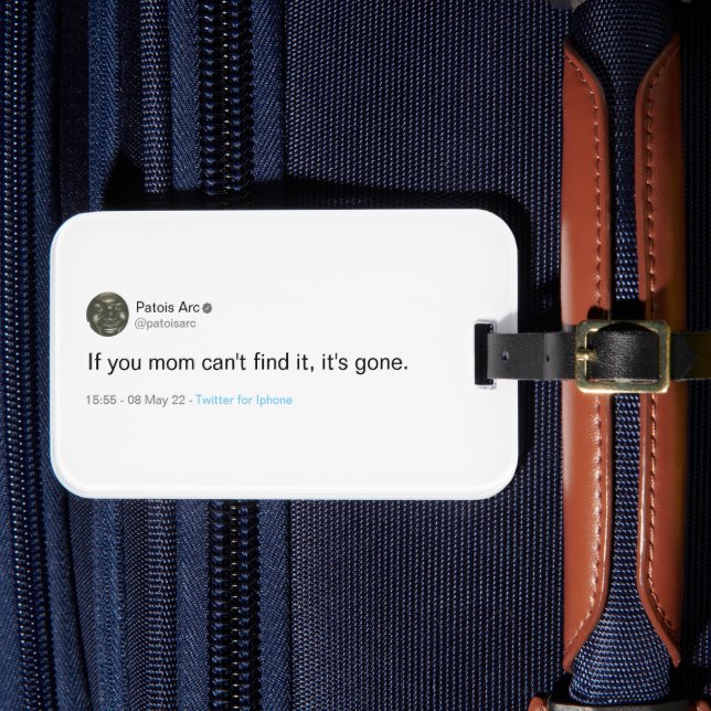 Étiquette À Bagage Étiquette personnalisé (Insitu Rectoal 4)