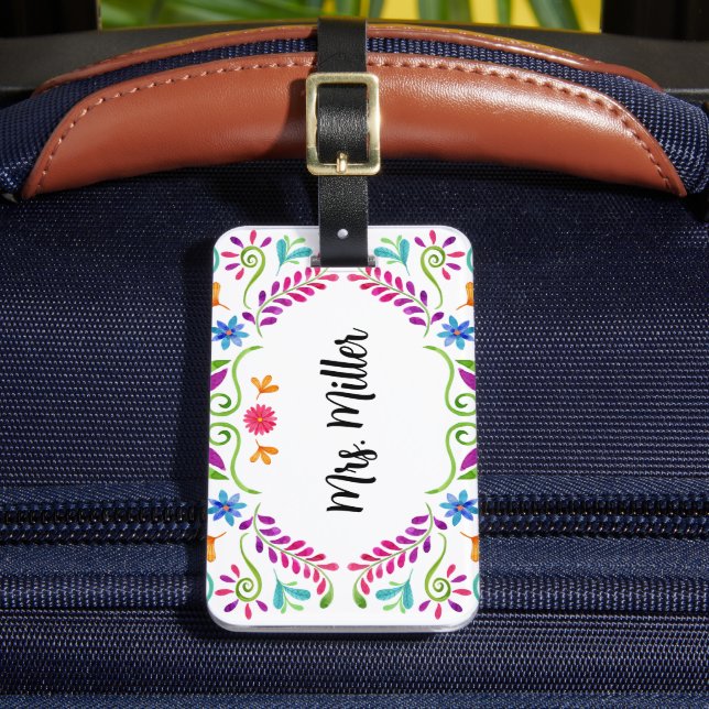 Étiquette À Bagage Étiquette personnalisée des bagages de mariage de  (Insitu Rectoal 2)