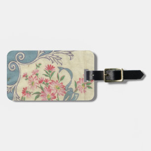 Étiquette À Bagage Étiquette rose de bagage de Hankie de petits