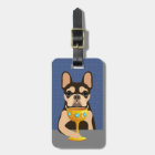 Étiquettes de bagages Bouledogue français