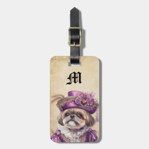 Étiquette À Bagage Étiquettes de bagages pour chien Shih Tzu victorie