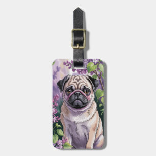 Étiquette À Bagage Étiquettes de bagages Pug