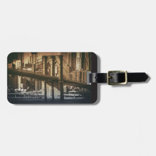 Étiquette À Bagage Étiquettes faites sur commande de bagage de New