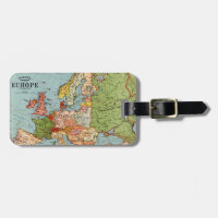 Europe vintage Carte standard de Bacon du XXe sièc