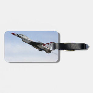 Étiquette À Bagage F-16 Thunderbird En Vol