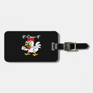Étiquette À Bagage F-Caw-F Classique Créatif Décontracté