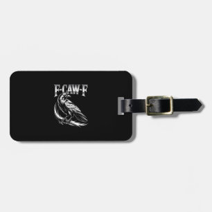 Étiquette À Bagage F-Caw-F Corbeau Féminin Tendance Décontractée