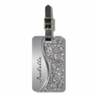 Faux Parties scintillant en argent Glam Bling Méta