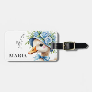 Étiquette À Bagage Fête prénatale pour le bébé Silly Goose Boy pour s