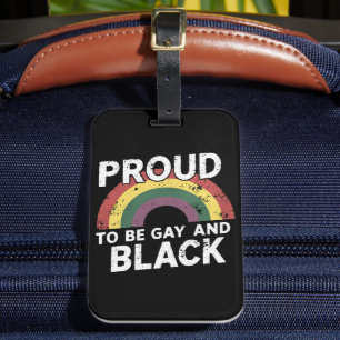 Étiquette À Bagage Fier D'Être Gay Et Black Pride Mois 2025