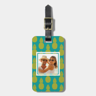 Étiquette À Bagage Fièvre tropicale à ananas
