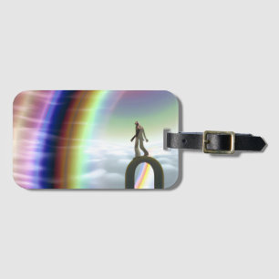 Étiquette À Bagage Figure de mystère au Stargate interdimensionnel