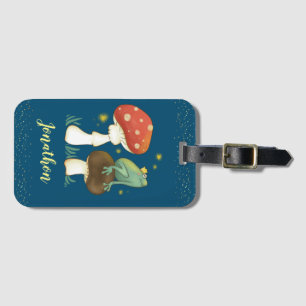 Étiquette À Bagage Firefly Frog Prince Personnalisé