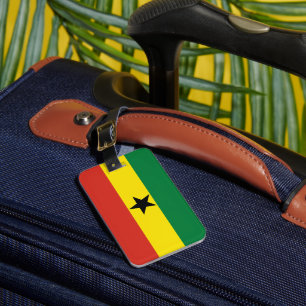 Étiquette À Bagage Flag du Ghana